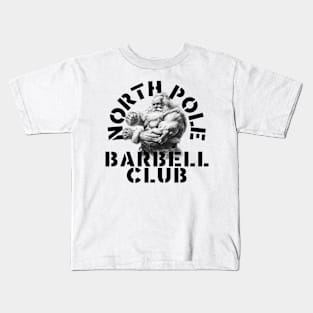 North Pole Barbell Club 2 Kids T-Shirt